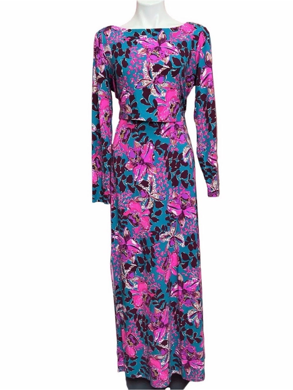 NWT Lilly Pulitzer Nessi Maxi set in size Large - original retail $218